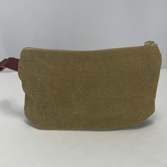 Gypsy Soul Zip Pouch Repurposed Canvas - Picture 4 of 5